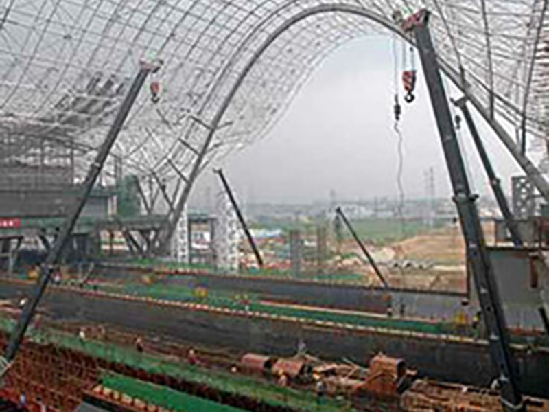 徐州火车站钢结构工程(结构钢管)